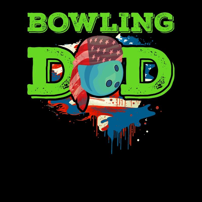 Bowling Dad Bowling Player Dad Bowling Men