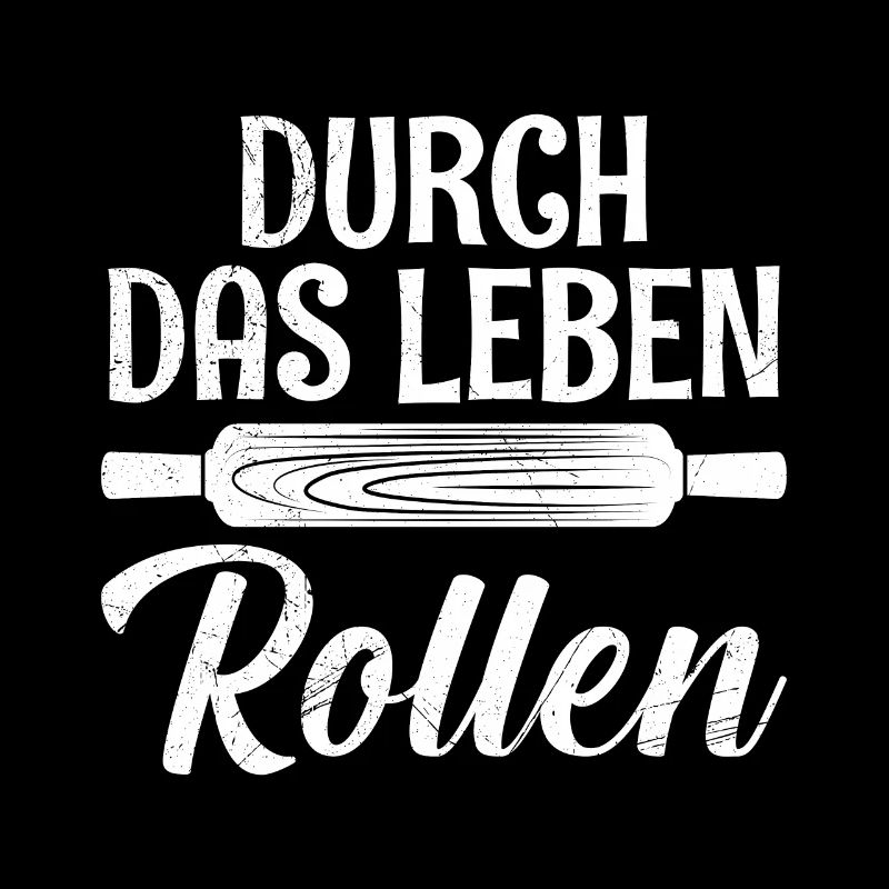 Bäcker Durch das Leben Rollen Backliebhaber