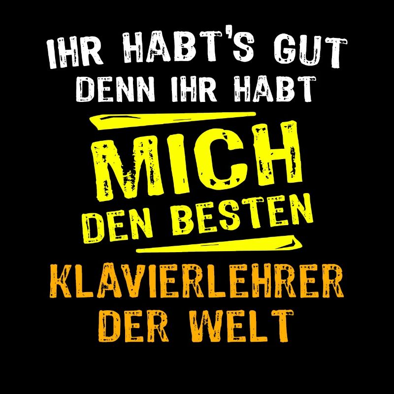 Klavierlehrer Geschenk