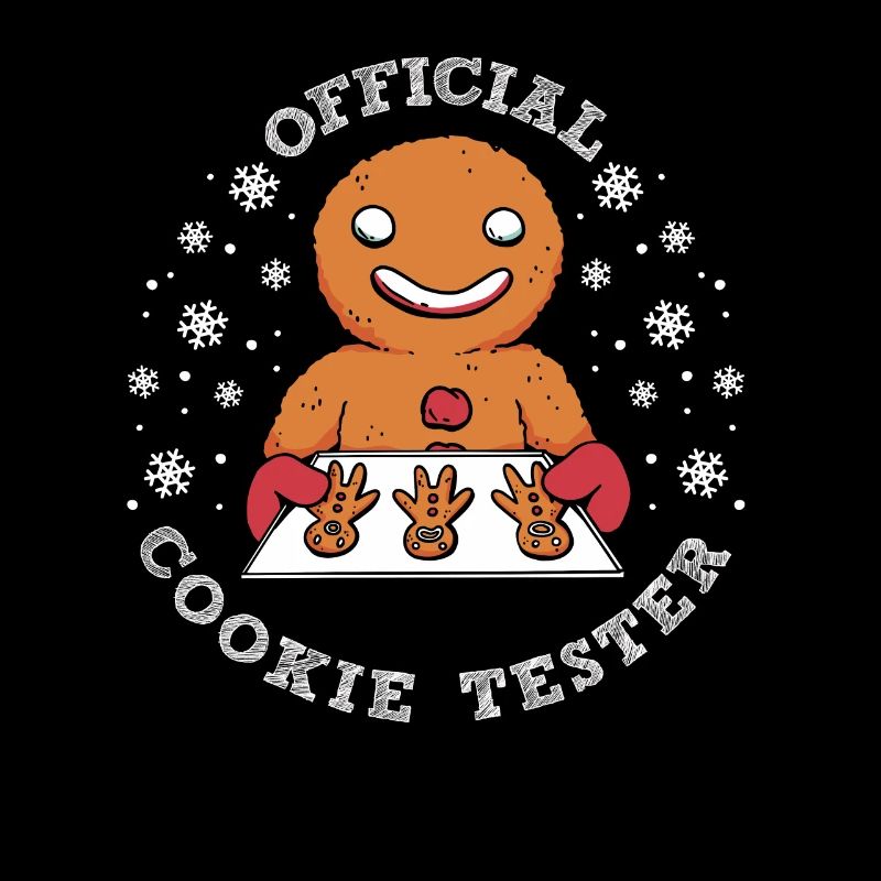 Gingerbread Baking Official Cookie Tester