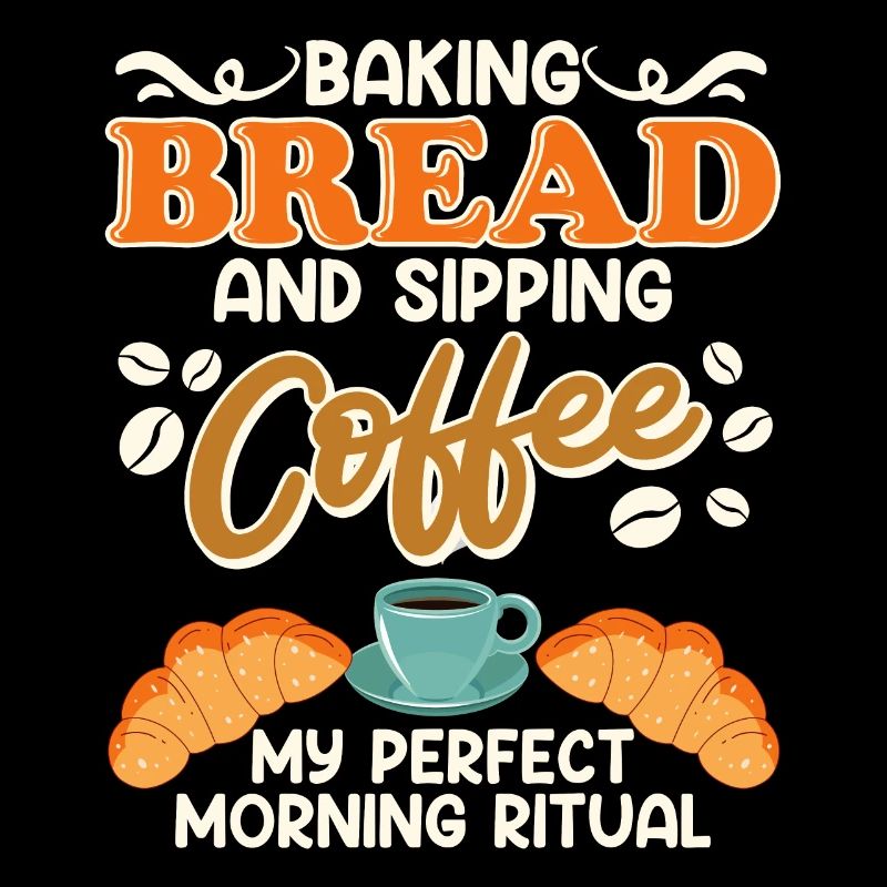 Baking Bread and Sipping Coffee Coffee Lovers