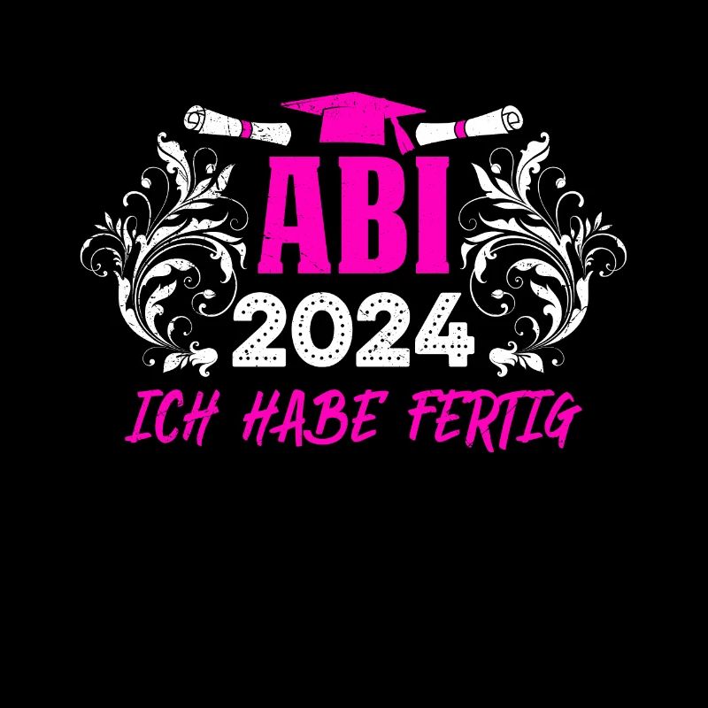 Abitur 2024 ABI Geschafft Abiturienten Abschluss