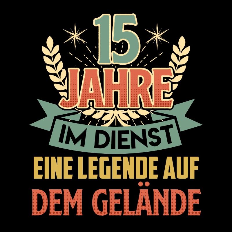 15 ans de service sur le terrain