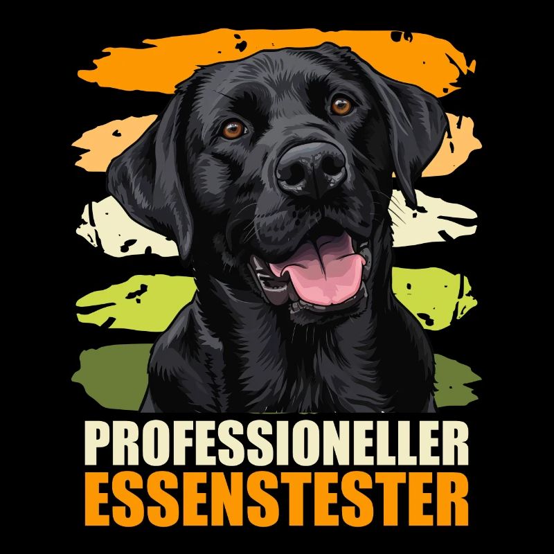 Labrador PROFESSIONELLER ESSENSTESTER Lustiges