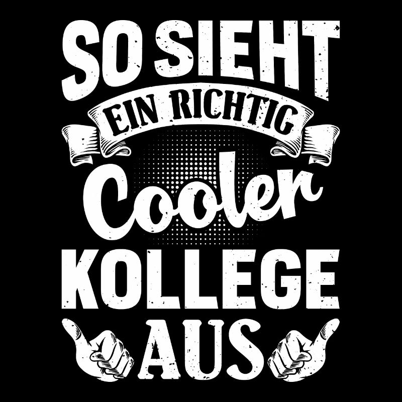 Mitarbeiter So Sieht ein Richtig Cooler Kollege