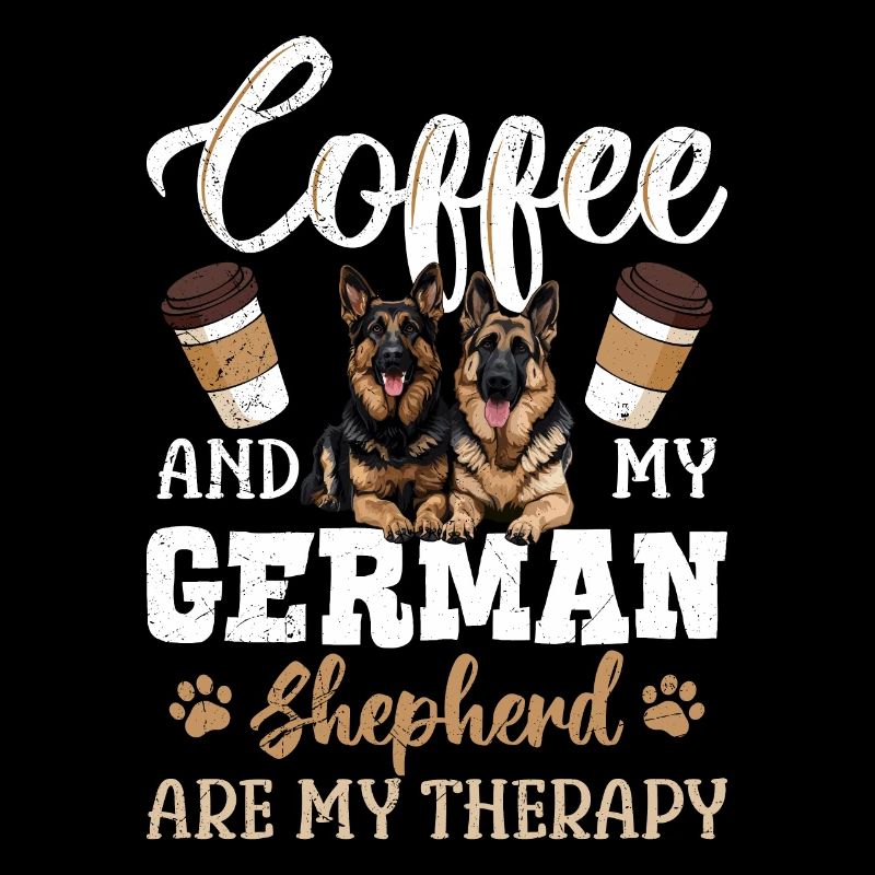 Kaffeetrinker Coffee and my German Shepherd my