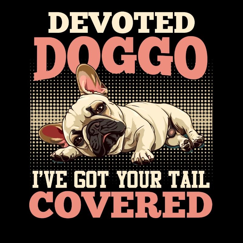 Bouledogue français DOGGO DÉVOUÉ Drôle