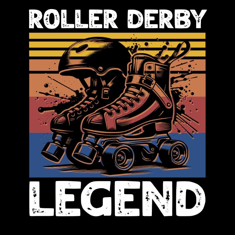 Légende du roller derby