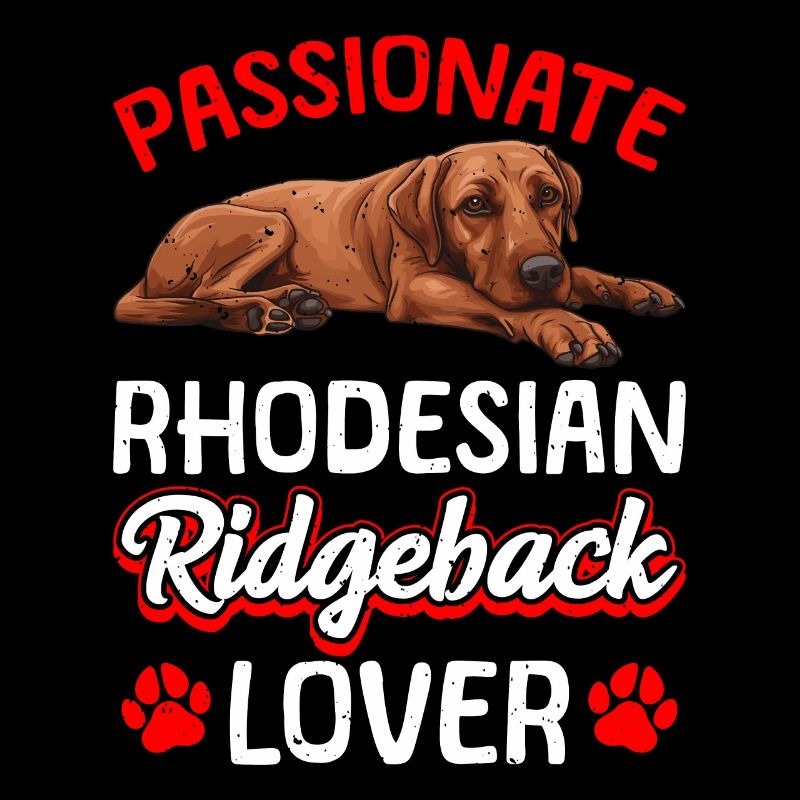 Ridgeback PASSIONNÉ DE RHODESIAN RIDGEBACK LOVER