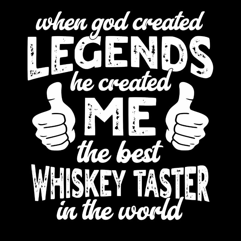 Bester Whiskey Trinker Legende