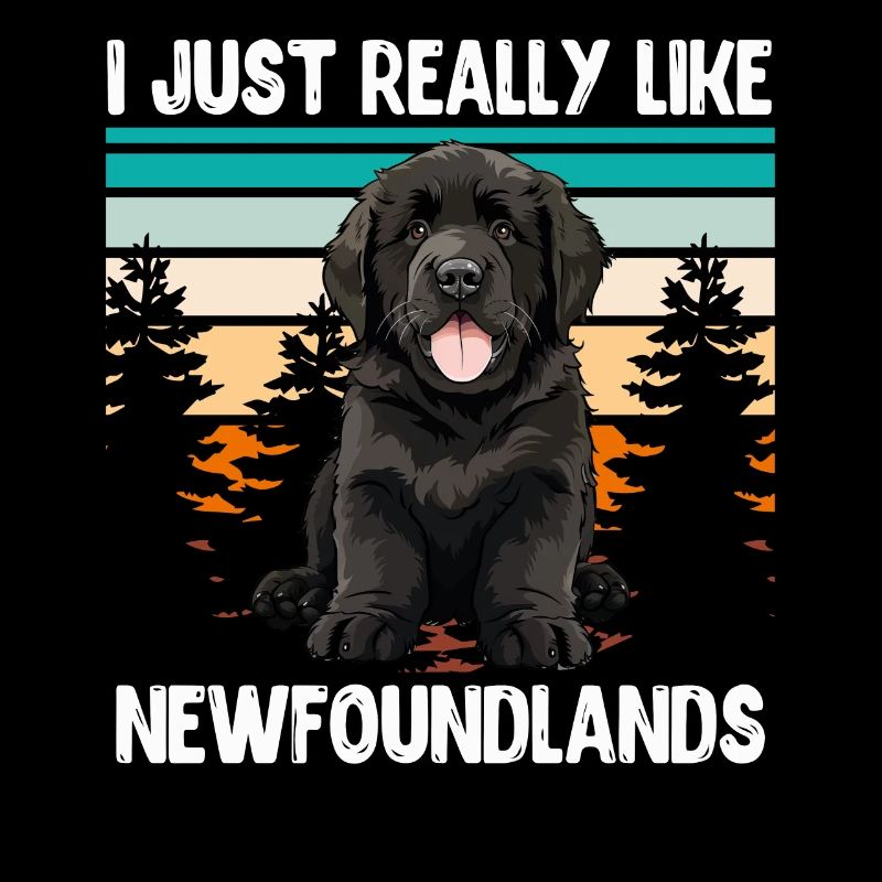 Neufundländer I JUST REALLY LIKE NEWFOUNDLANDS