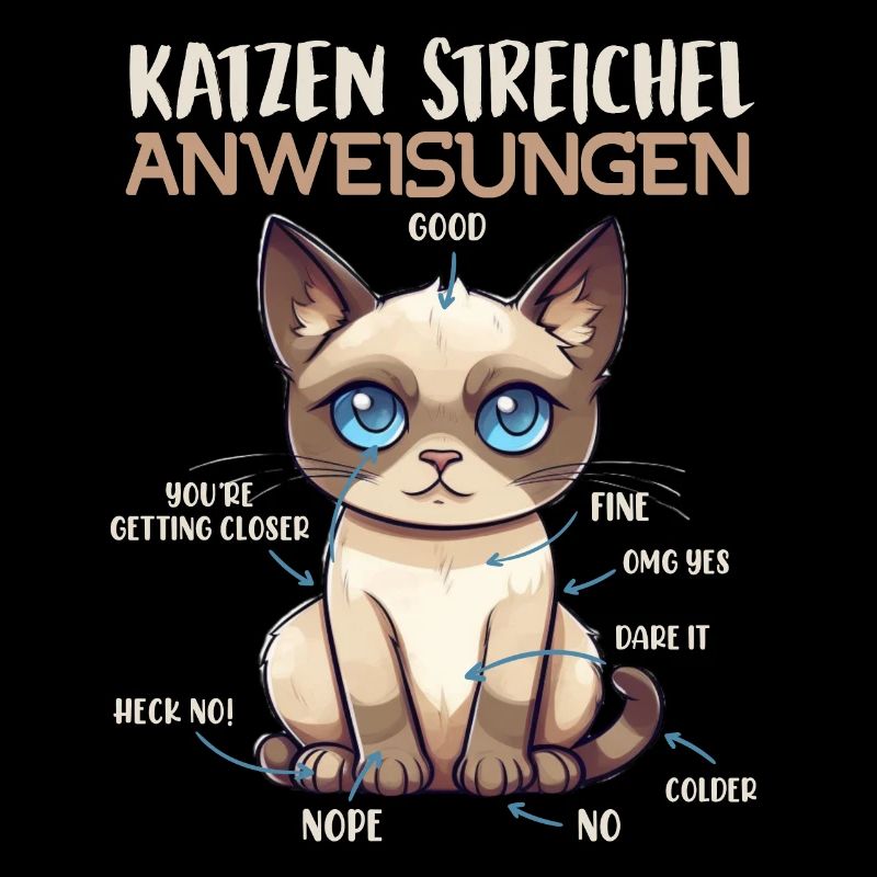 Siamese Cats PETTING INSTRUCTIONS Fun