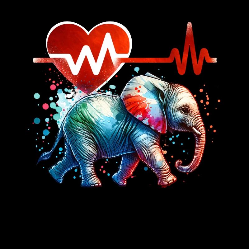 Dwarf elephant ECG