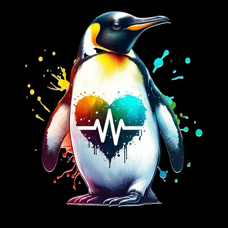 Galapagos Pinguin EKG