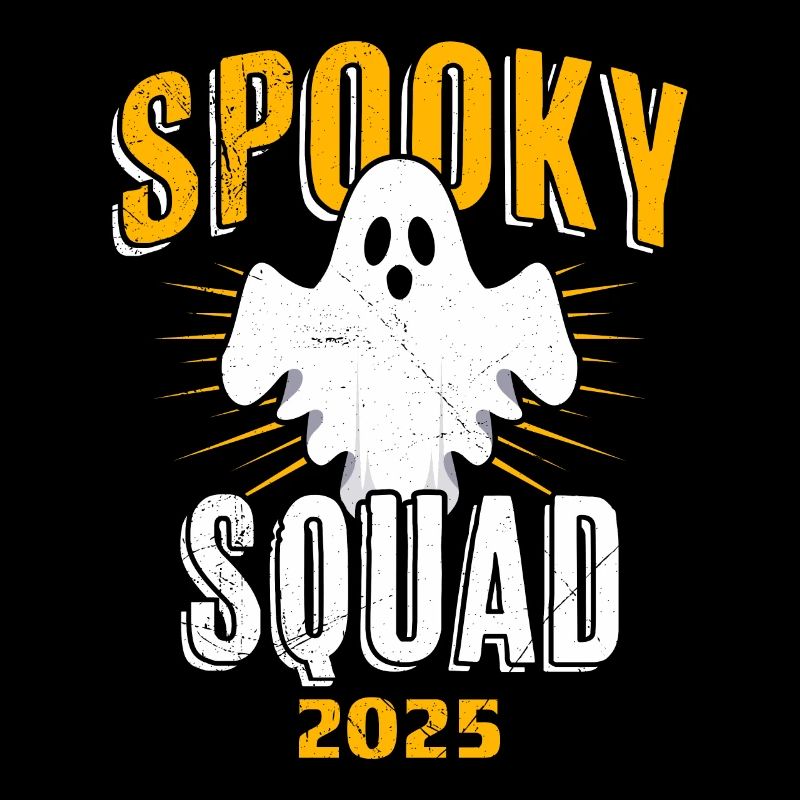 Halloween SPOOKY SQUAD 2025 Ghost Costume