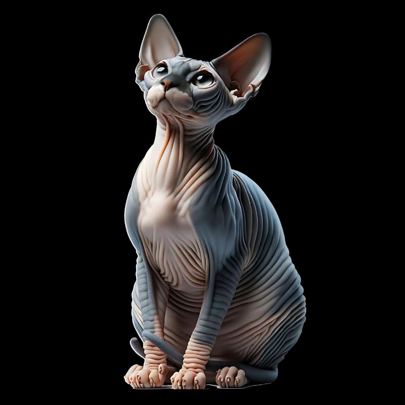 Sphynxkatze Chat Sphynx