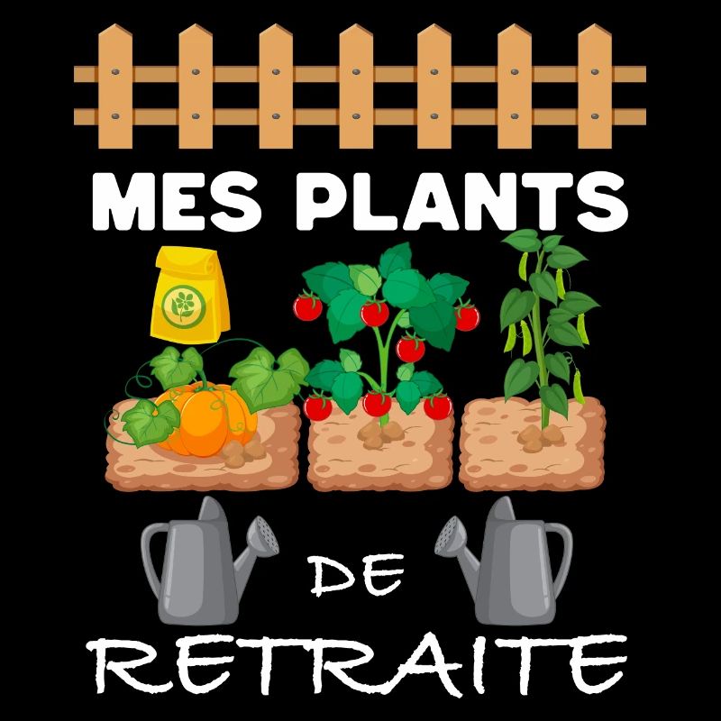 Plan de retraite Jardinage Citation Jardinier