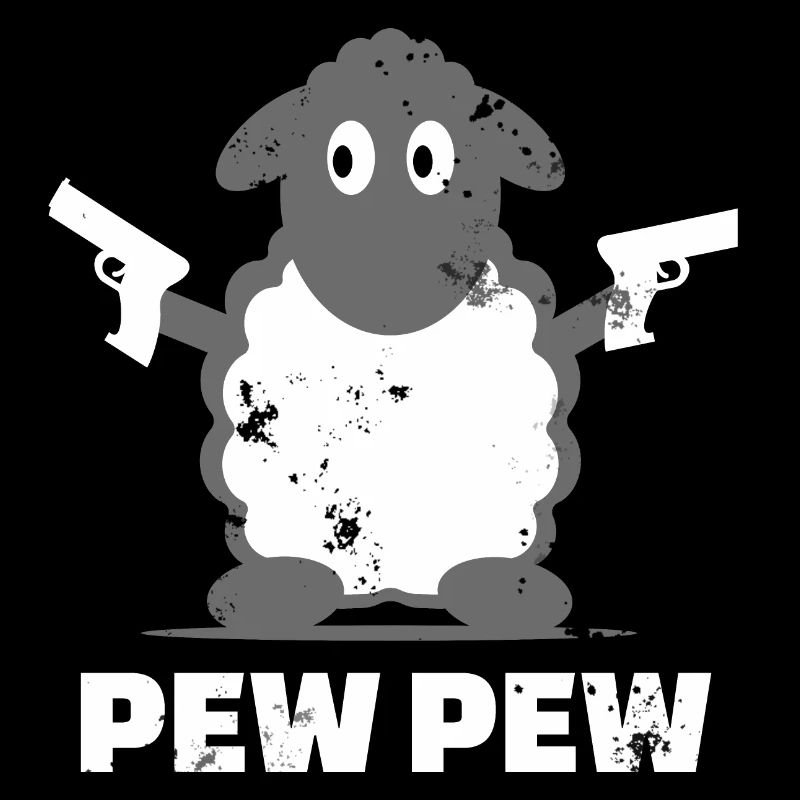 Conception de mouton drôle