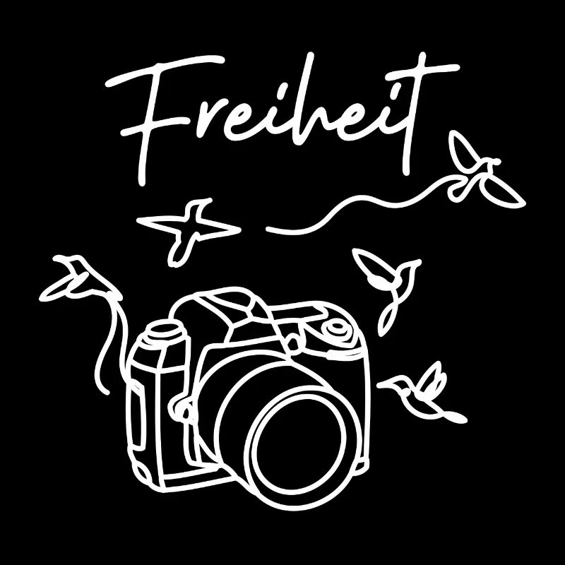 splattered Camera Freiheit