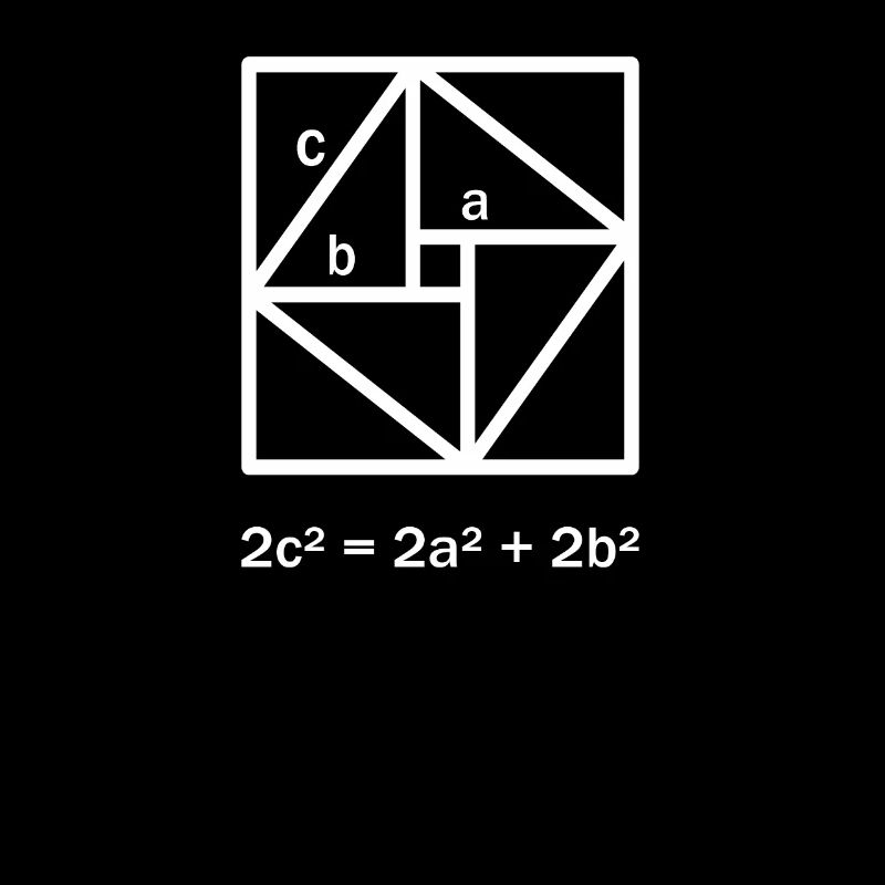 Pythagorean theorem gift for math teacher nerd