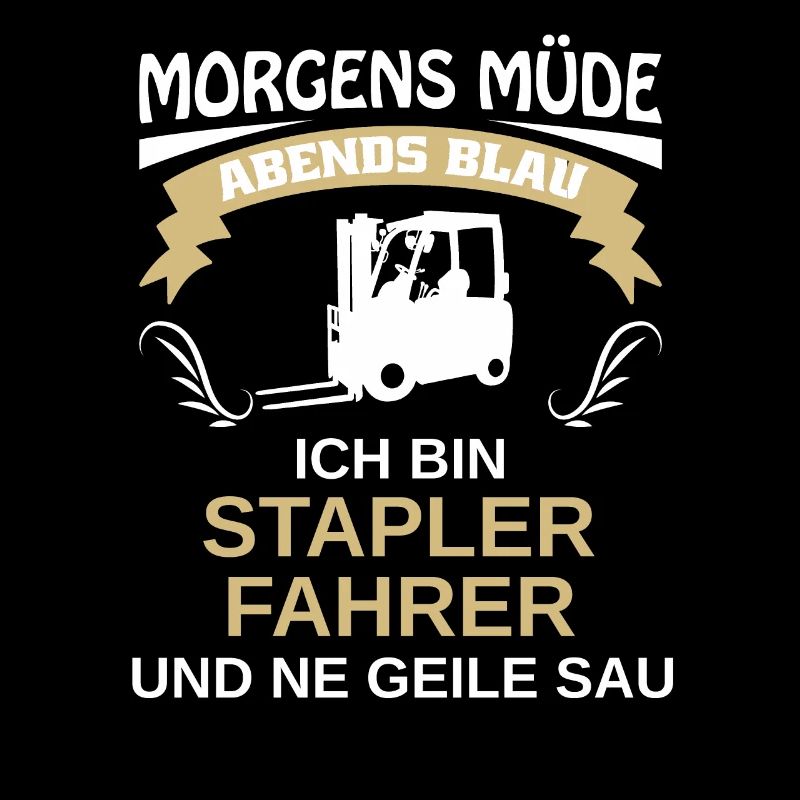 Gabelstaplerfahrer Gabelstapler Staplerfahrer