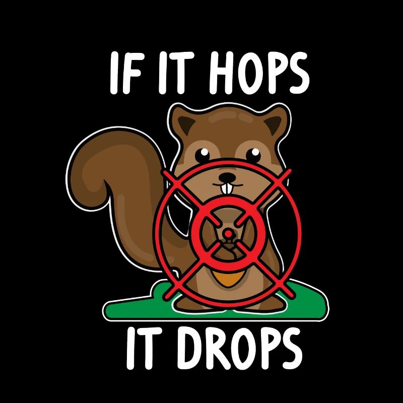 Eichhörnchenjäger Eichhörnchen Nagetier-Witze