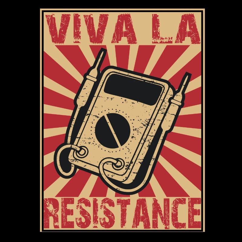 Electronics Multimeter Viva La Resistance Proverbs