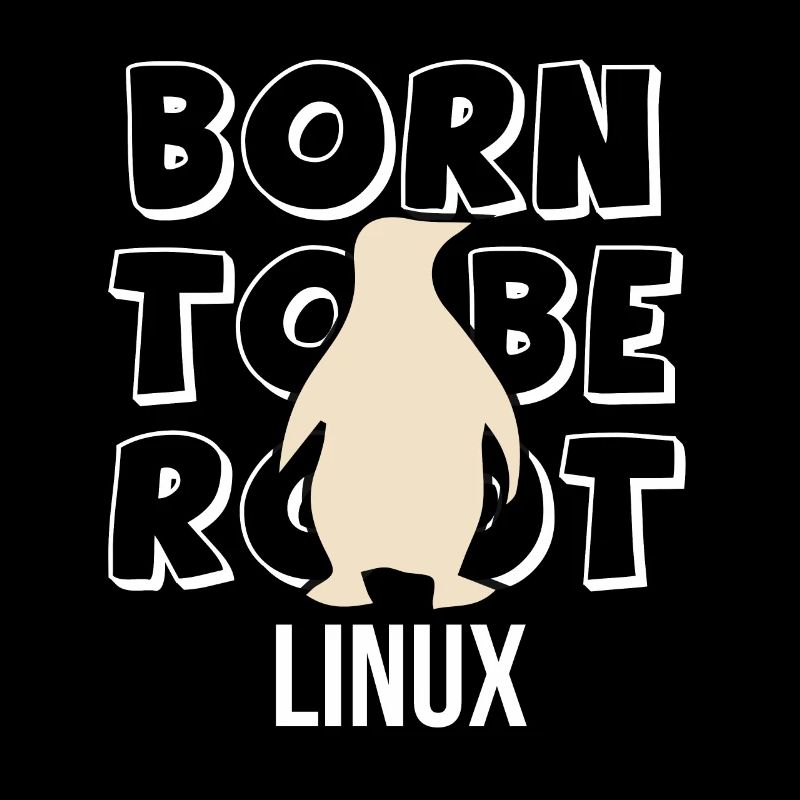 Né pour être administrateur Linux root pour Nerd et Geeks