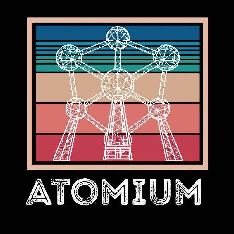 Atom Atomium Atomkern Physiker Wissenschaft Physik