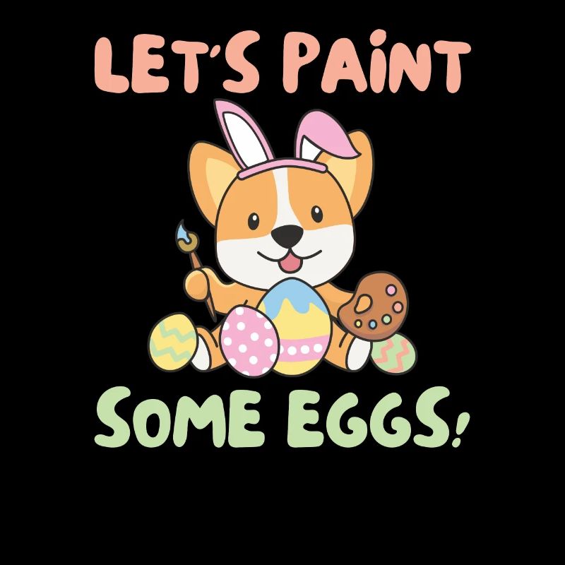 cute dogs for Easter Corgi