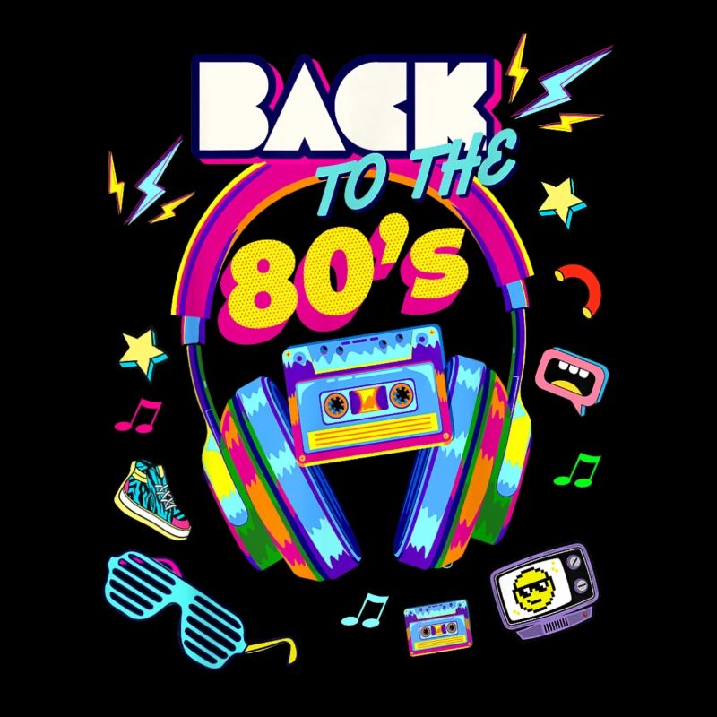 I'm Back To 80's Graphic Design