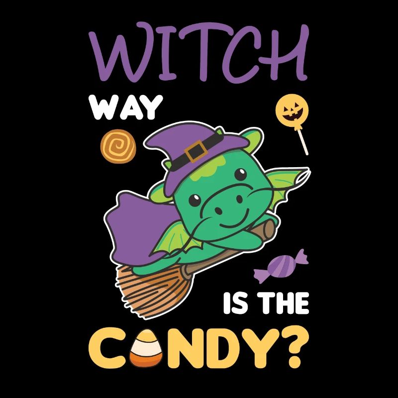 Dragon Witches Witch way is the candy Happy
