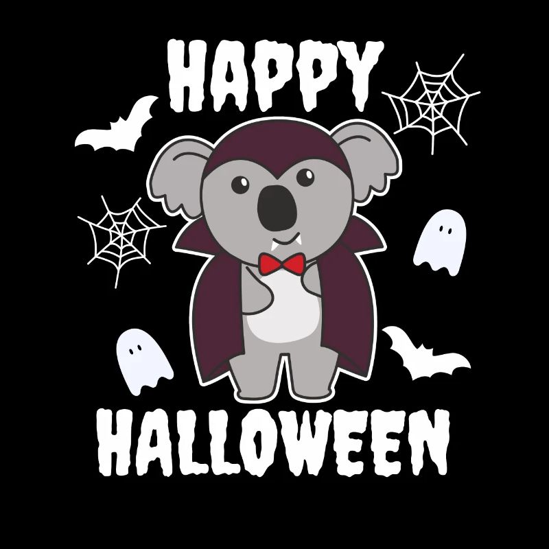 Koala Happy Halloween Cute Vampire Costume