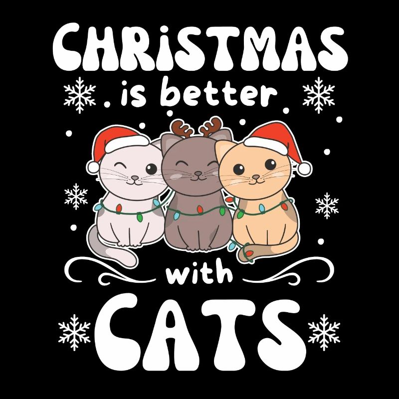 Noël, c’est mieux avec les chats