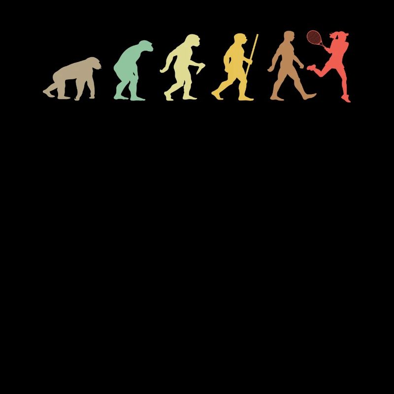 Vintage Tennis RetroTennis Player Evolution