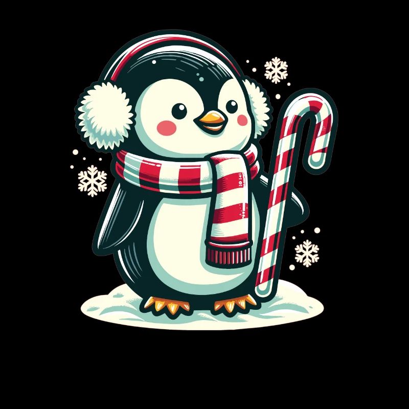 Pingouin Noël Animaux Pingouins mignons
