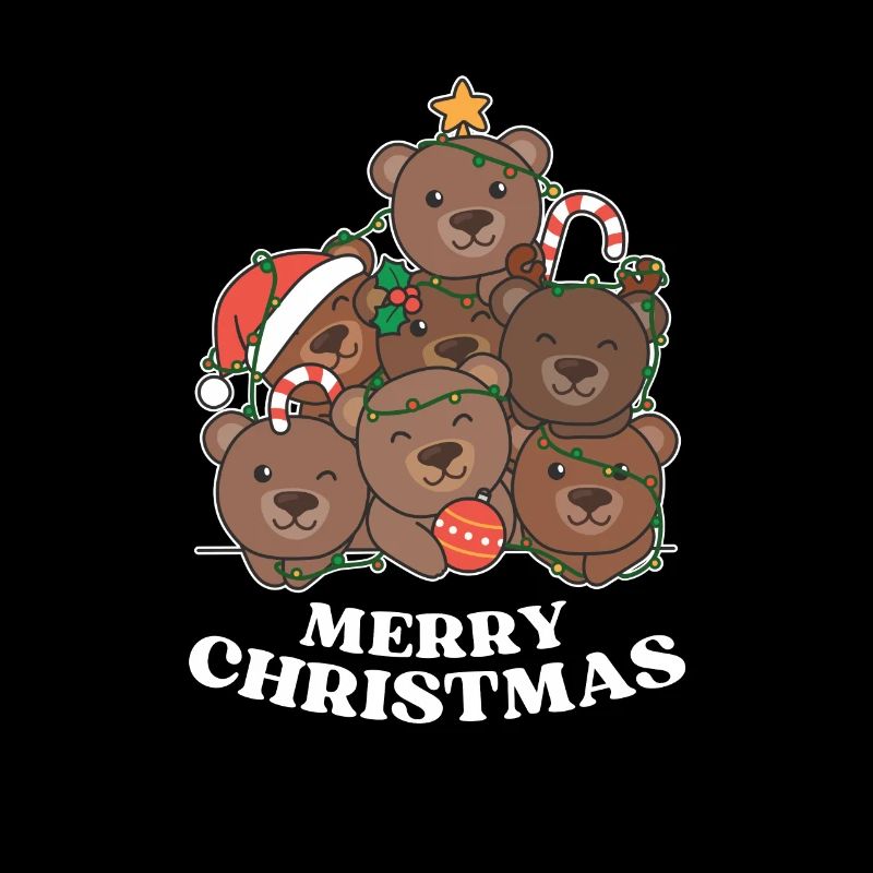 Frohe Weihnachten Bär Heiligabend Bären