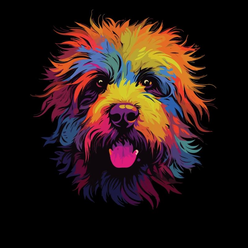 Aquarelle colorée Puli
