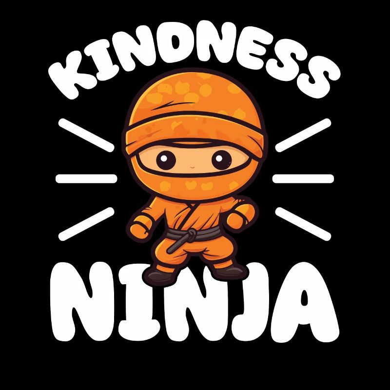 Unity Day Orange Tee Be Kind Kindness Ninja