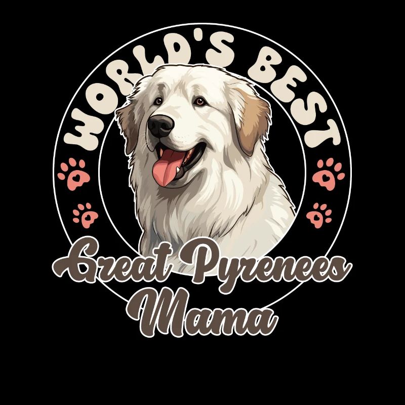 Pyrenean Mountain Dog Great Pyrenees Mama