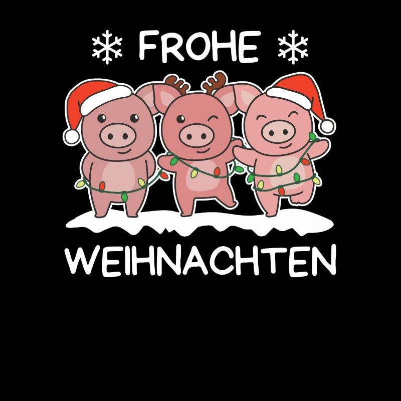 Joyeux Noël Cochon Réveillon de Noël Cochons
