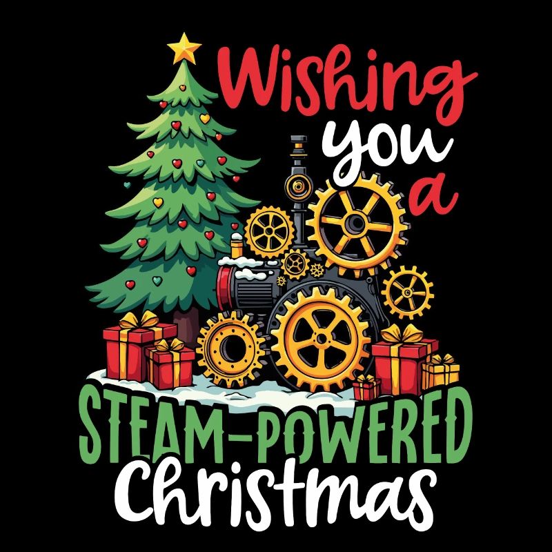 Je vous souhaite un Noël à vapeur