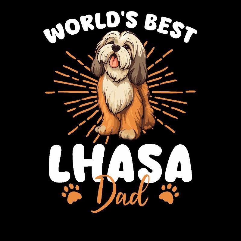 Lhasa Apso Groovy Lhasa Dad