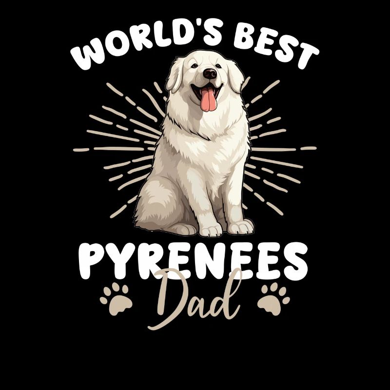 Bouvier des Pyrénées Grand Pyrénéen papa