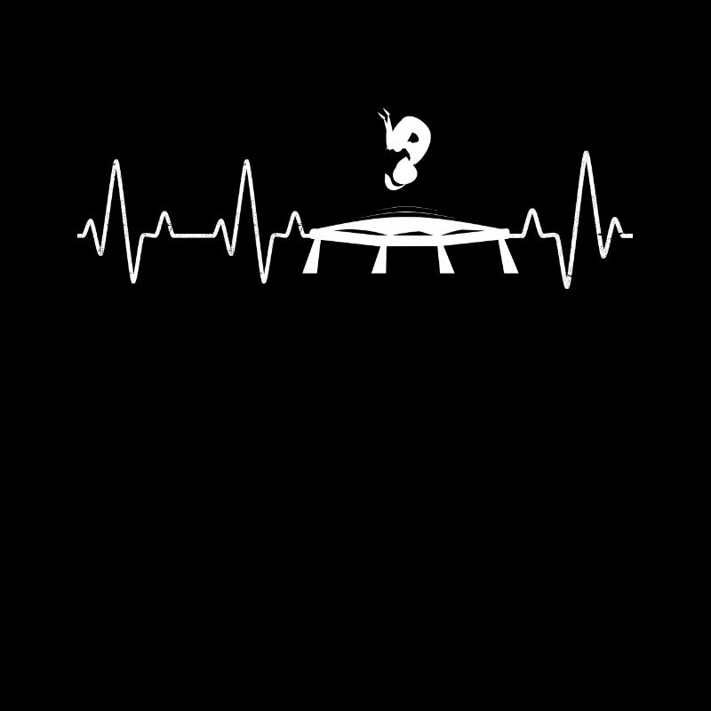 Trampolin Mädchen Springen