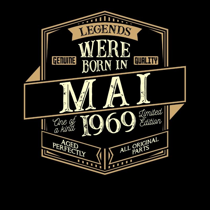 Mai 1969 Geburtstag Mann