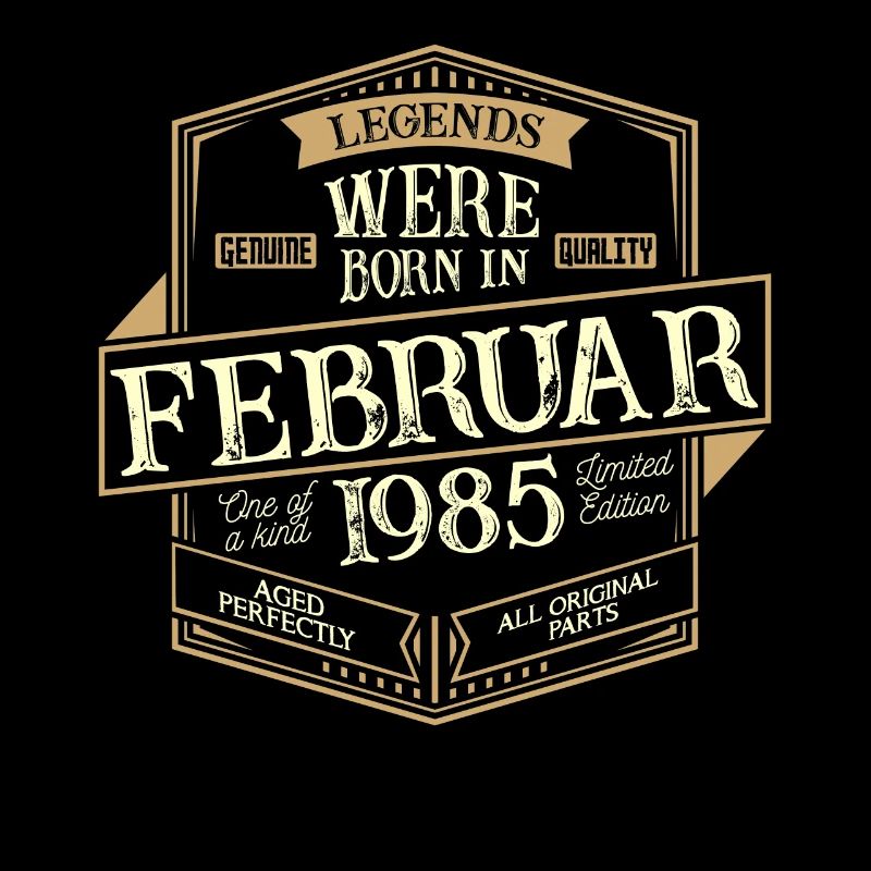 Februar 1985 Geburtstag Mann