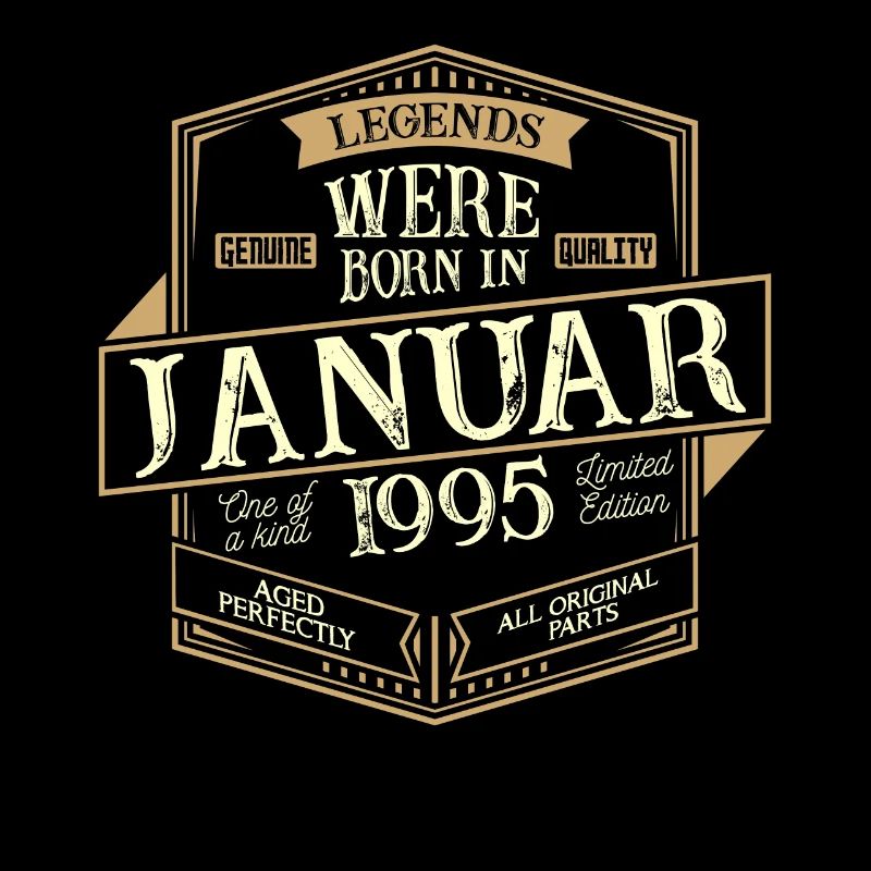 Januar 1995 Geburtstag Mann
