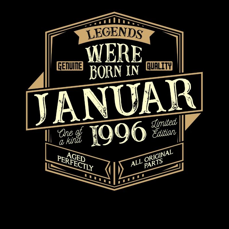 Januar 1996 Geburtstag Mann