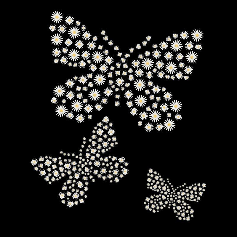 Daisy Butterfly Cute Flower